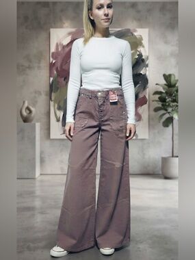 _Levi Strauss Signature Vintage / Ancient Cinch Waist Loose Cargo Pants